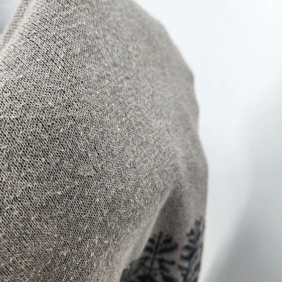 Peruvian Connection Floral Longer Length Tunic 100% Pima Cotton‎ Sweater Small - Picture 10 of 10